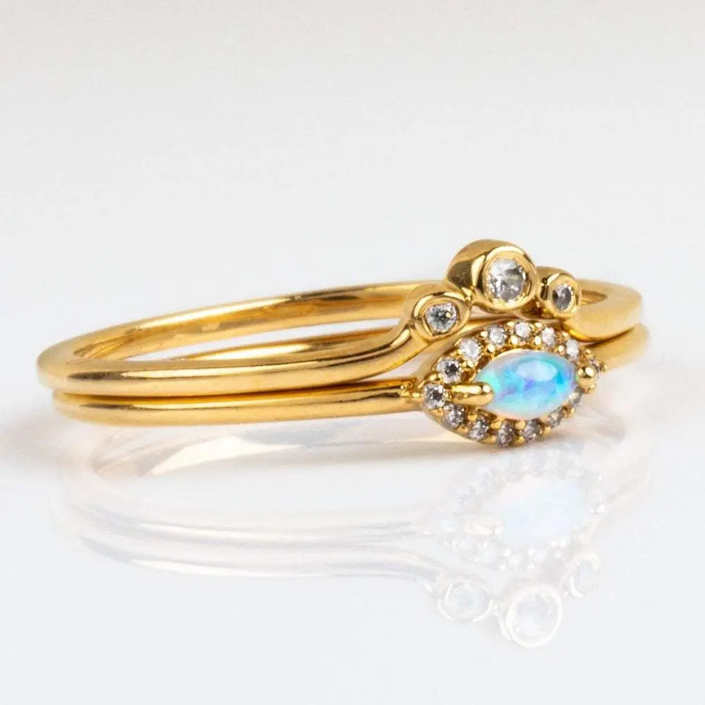 טבעת דגם נורית