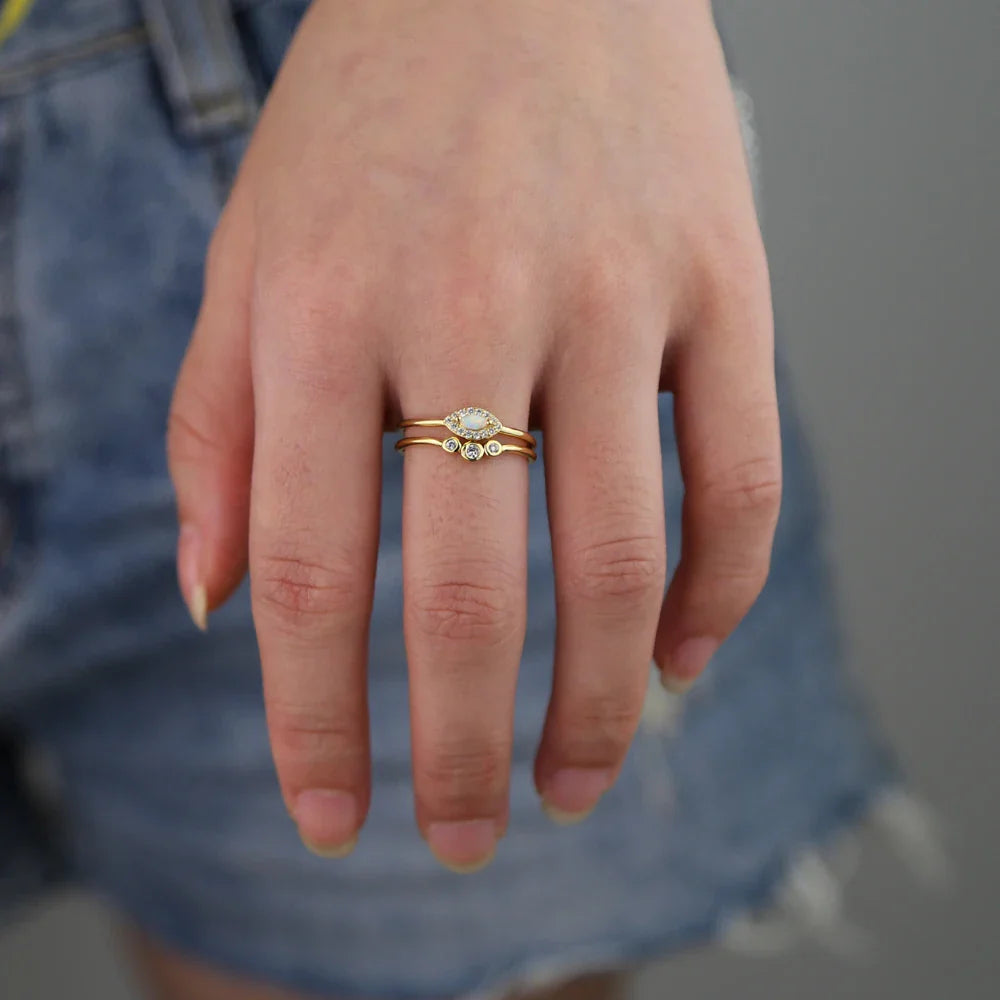 טבעת דגם נורית