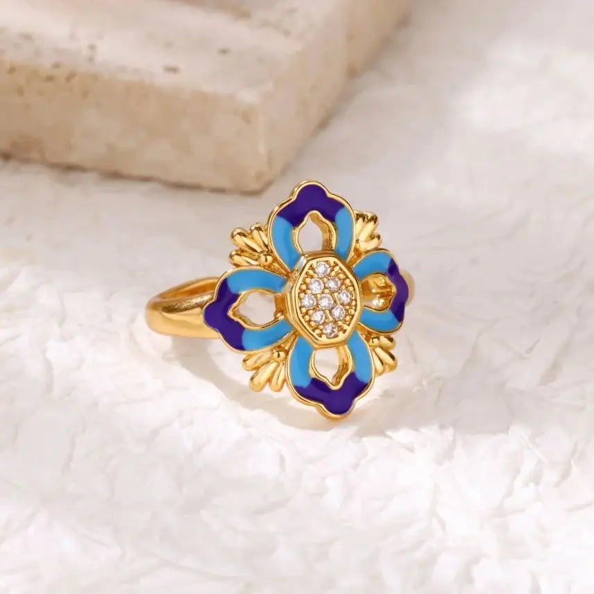 טבעת דגם דבורה