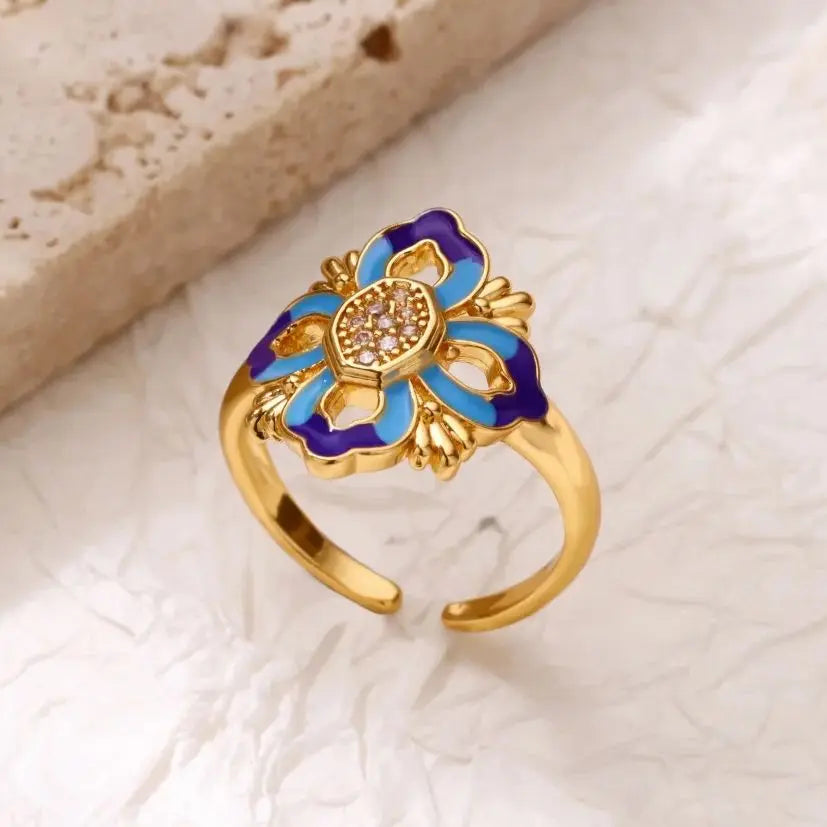 טבעת דגם דבורה